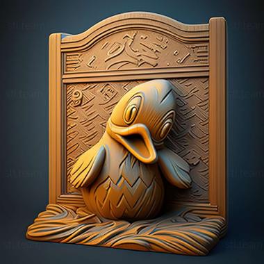 3D модель Bye Bye Psyduck Goodbye Koduck Come Again Golduck (STL)